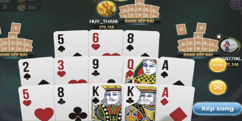 Anh em hãy chú ý trong việc xếp bài để mang tới hiệu quả cao