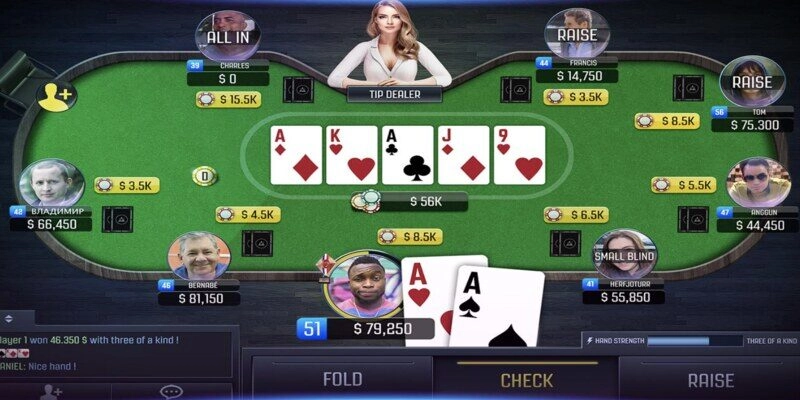 Poker là game bài May88 rất nổi tiếng