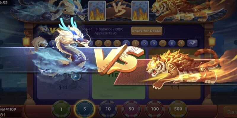 Rồng hổ được biết tới với tên gọi là Dragon Tiger